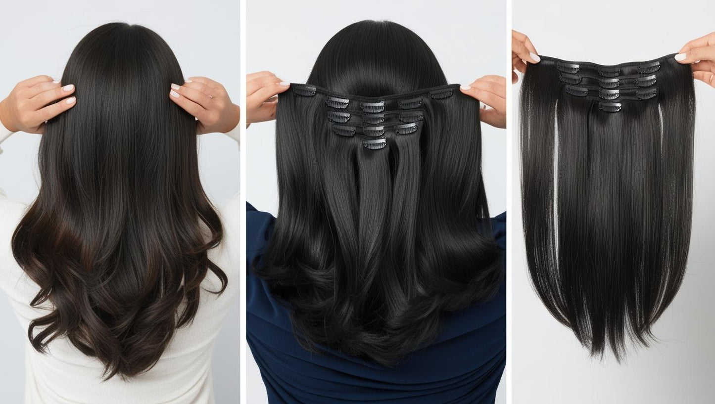 Clip-In Hair Extensions – 20" / 50cm | 80g & 160g Sets