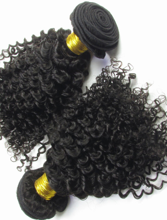AFRO CURLY WEAVE HAIRSTYLES