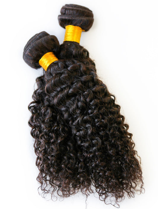 KINKY CURLY WEAVE HAIRSTYLES