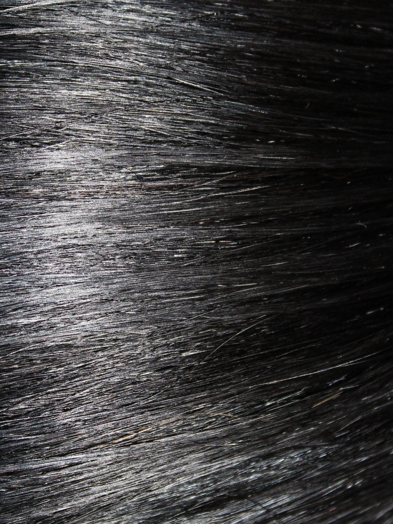 JET BLACK CLIP IN HAIR EXTENSIONS