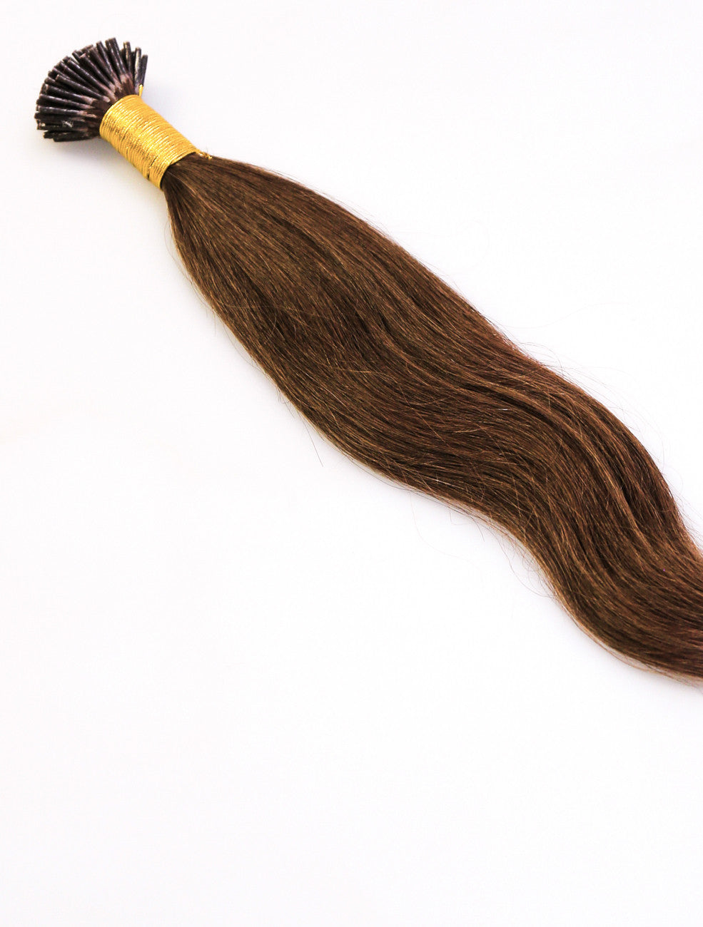 CHOCOLATE BROWN KERATIN HAIR EXTENSIONS - 3